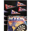 Image 6 : Nodor Dartboard & 20 Banners incl San Diego Padres, Milwaukee Brewers, NY Yankees, Detroit Tigers, 2