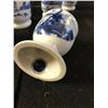 Image 3 : Delft Spice Containers, Bell & Egg Cups, Avon Pipe Shaped Perfume Bottle & Vintage Milkmaid Dutch Be