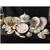 Image 1 : 9 Teacups & Saucers incl Royal Albert, Royal Vale, Marlborough, 3 Game Bird Plates, Anniversary Plat