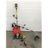Image 1 : Ryobi Edge Trimmer & 2 40v Batteries-Tested, Ryobi 720 Series Gas Powered Hedge Trimmer & Gas Can