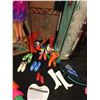 Image 9 : Barbie Theatre, Piano, Barbies & Large Asst of Clothes