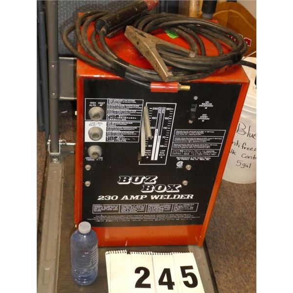 Buz Box 230 AMP Welder