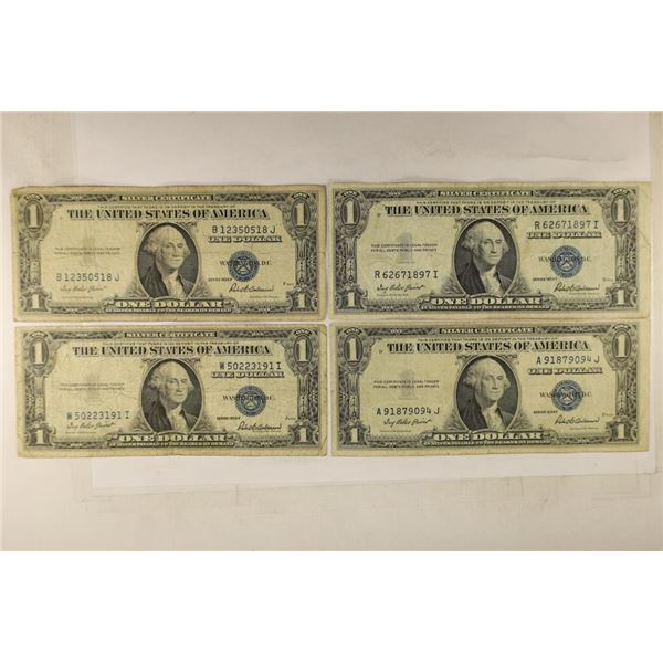 4-1935-F US $1 SILVER CERTIFICATES BLUE SEALS