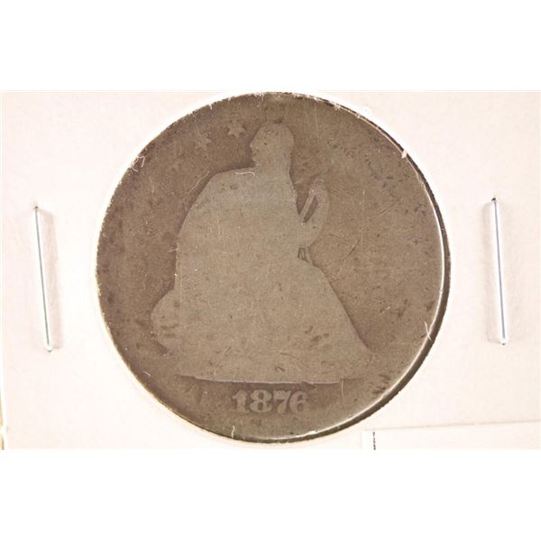 1876-S SEATED LIBERTY HALF DOLLAR
