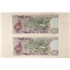 Image 2 : 2-BANK OF KOREA 1000 WON CRISP UNC BILLS