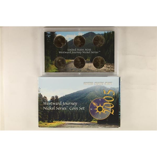 2005 WESTWARD JOURNEY NICKEL SET WITH BOX