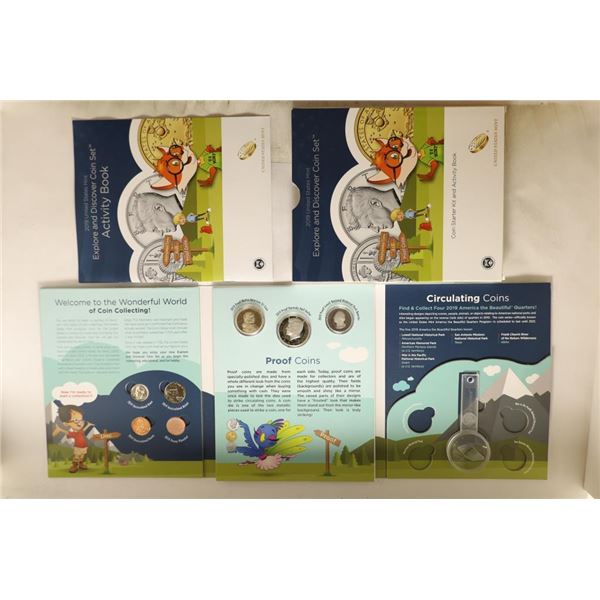 2019 EXPLORE AND DISCOVER COIN SET: COIN STARTER