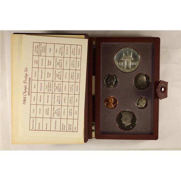1984 US PRESTIGE PROOF SET OLYMPIC