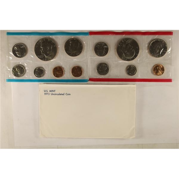1973 US MINT SET (UNC) P/D/S (WITH ENVELOPE)