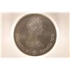 Image 2 : 1975 MONTREAL CANADA OLYMPIC $5 SILVER UNC