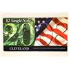 Image 3 : 2008 CLEVELAND FEATURING 2003-A $2 FRN WITH SERIAL