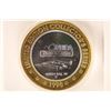 Image 1 : CASINO $10 SILVER TOKEN 1996 ONEIDA BINGO & CASINO