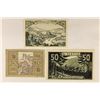 Image 2 : 3-1920 GERMAN NOTES CRISP UNC: 10 PFENNING, 25