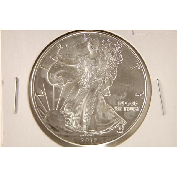 2012 AMERICAN SILVER EAGLE BRILLIANT UNC