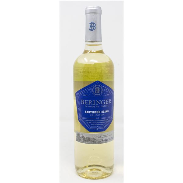 BERINGER SAUVIGNON BLANC 2017 750ML 13.5% ALC