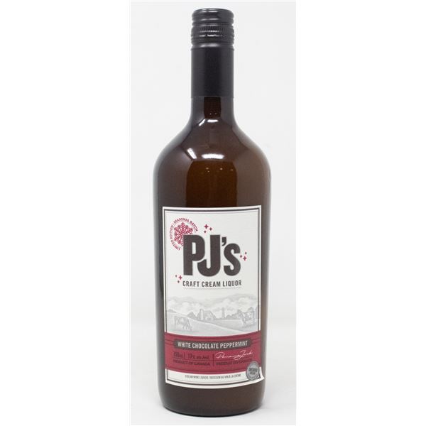 PJ'S CRAFT CREAM LIQUOR WHITE CHOCOLATE PEPPERMINT