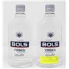 Image 1 : 2 BOTTLES OF BOLS VODKA 40% ALC