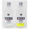 Image 1 : 2 BOTTLES OF BOLS VODKA 40% ALC