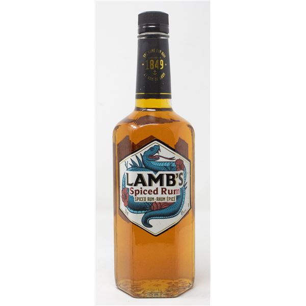 LAMBS SPICED RUM 750ML 40% ALC