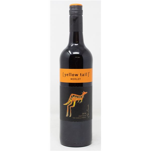 YELLOW TAIL MERLOT 2018 750ML 13.5% ALC