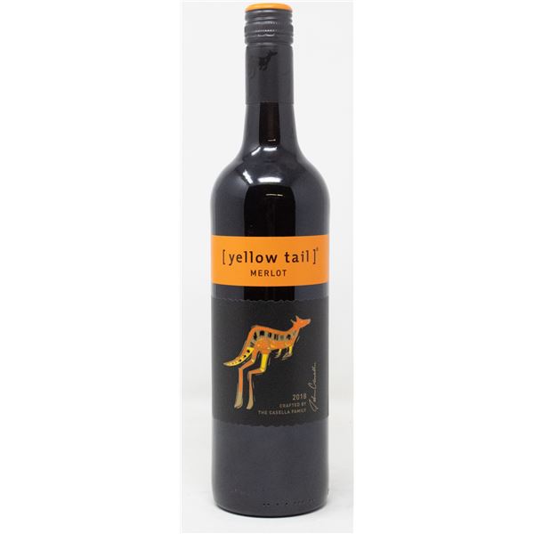 YELLOW TAIL MERLOT 2018 750ML 13.5% ALC