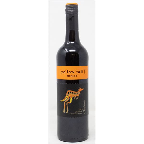 YELLOW TAIL MERLOT 2018 750ML 13.5% ALC