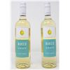 Image 1 : 2 BOTTLES OF NAKED GRAPE UNOAKED PINOT GRIGIO