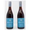 Image 1 : 2 BOTTLES OF MATUA PINOT NOIR 2018