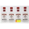 Image 1 : 4 BOTTLES OF SMIRNOFF VODKA 200ML 40% ALC