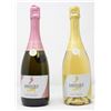 Image 1 : 2 BOTTLES OF BAREFOOT BUBBLY ASSORTED