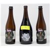 Image 1 : 3 BOTTLES OF ASSORTED CRAFT BEER