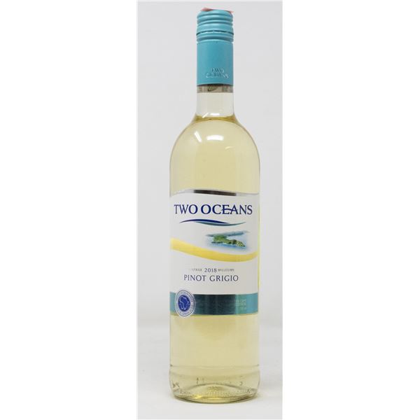 TWO OCEANS PINOT GRIGIO 2018 750ML 12.5% ALC