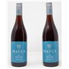 Image 1 : 2 BOTTLES OF MATUA PINOT NOIR 2018 750ML 12% ALC