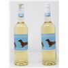 Image 1 : 2 BOTTLES OF DACHSHUND PINOT GRIGIO 2018