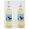 Image 1 : 2 BOTTLES OF DACHSHUND PINOT GRIGIO 2018