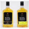 Image 1 : 2 BOTTLES OF ROYAL RESERVE CANADIAN RYE WHISKEY