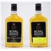 Image 1 : 2 BOTTLES OF ROYAL RESERVE CANADIAN RYE WHISKEY