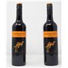 Image 1 : 2 BOTTLES OF YELLOW TAIL MERLOT 2018