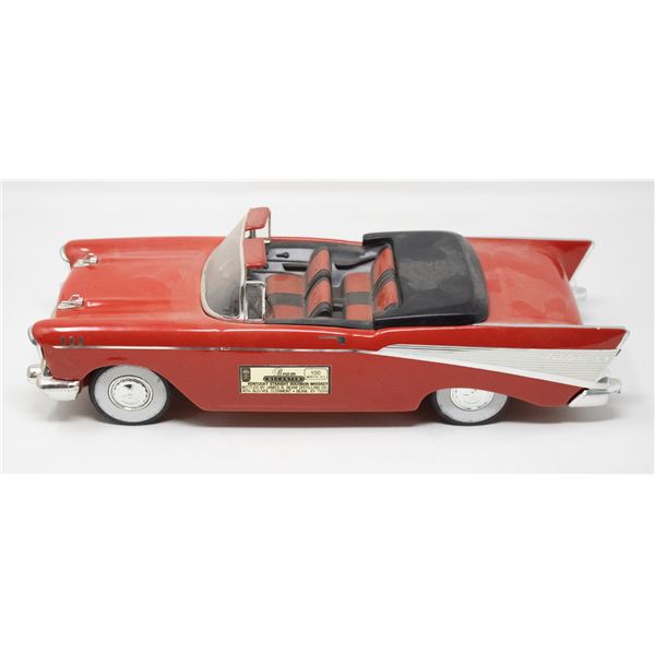 FEATURE LOT: 8544 JIM BEAM COLLECTABLE DECANTER - CHEVY CONVERTIBLE