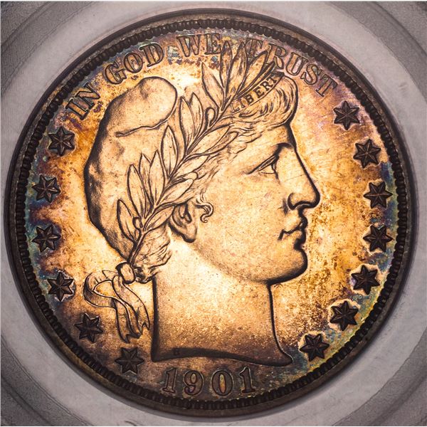 1901 50C PCGS PR61 OGH