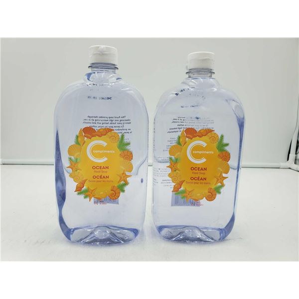 Compliments Ocean Hand Soap (2 x 1L)