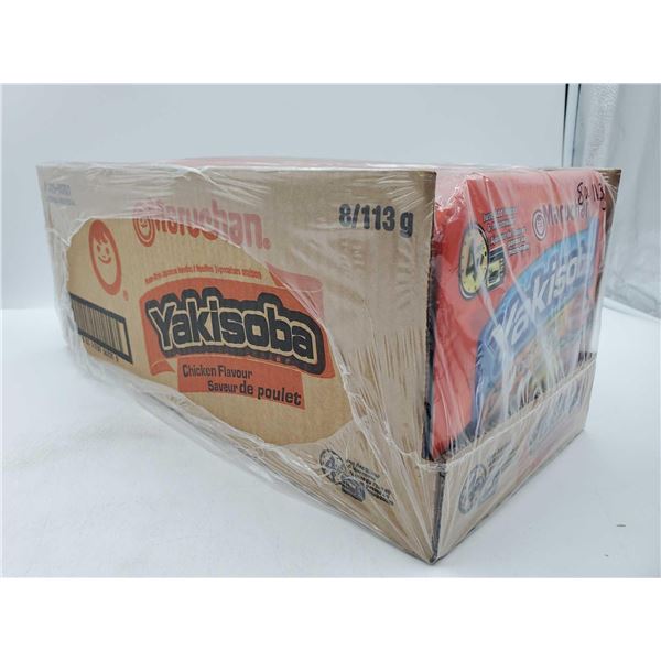 Yakisoba Noodles Bowls-Chicken Flavour (8 x 113g)