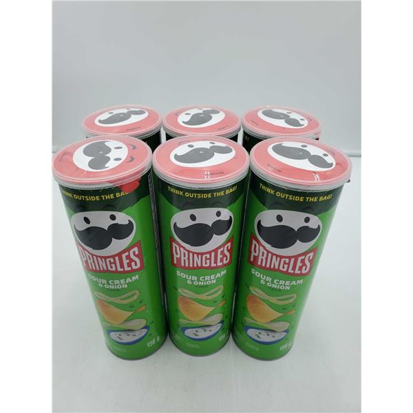 Pringles Sour Cream & Onion (6 x 156g)
