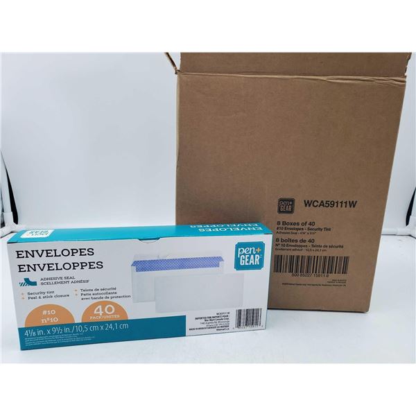 Pen and Gear Envelopes (8 x 40) Adhesive Seal