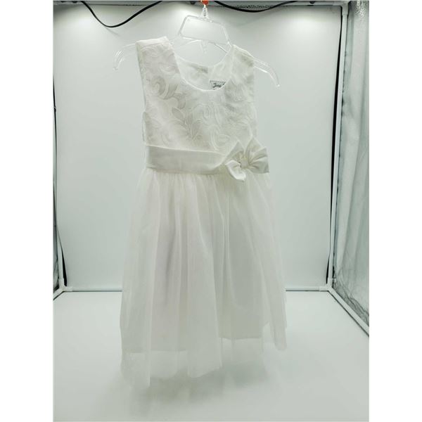 Jona Michelle White Floral Dress (size 2)