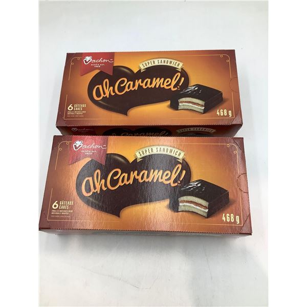 Vachon Ah Caramel Individually Wrapped Cakes (2-6 x 78g)