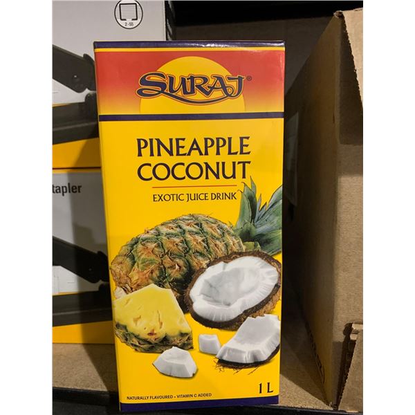 Suraj Pineapple Coconut Exotic Juice Drink (12 x 1L)