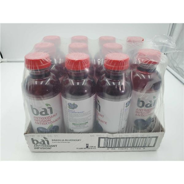 Bai Antioxidant Drink-Brasilia Blueberry (11 x 530ml)