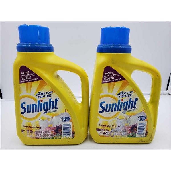 Sunlight Morning Fresh Laundry Detergent (2 x 1.47L)