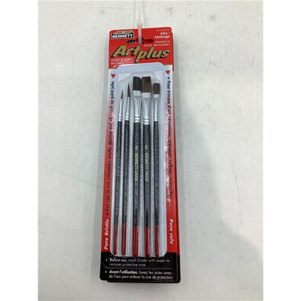 Art Plus Hobby & Craft Brushes (4 x 5)